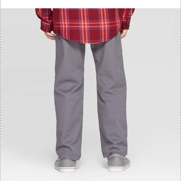 Cat & Jack straight reinforced knee, flexible drawstring, easy on easy off. - Picture 4 of 16